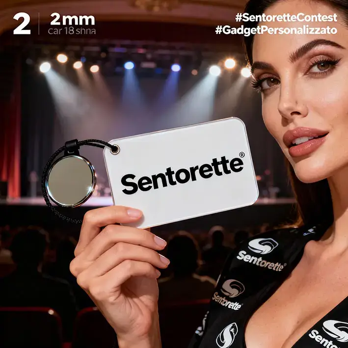Profumatore auto per contest fotografici concerto, user-generated content, gadget personalizzato per hashtag e passaparola digitale