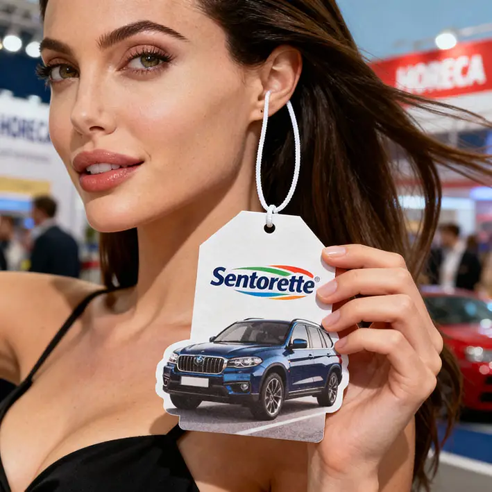 Ambientadores de carro personalizados: brinde promocional ideal para feiras, eventos e congressos﻿﻿