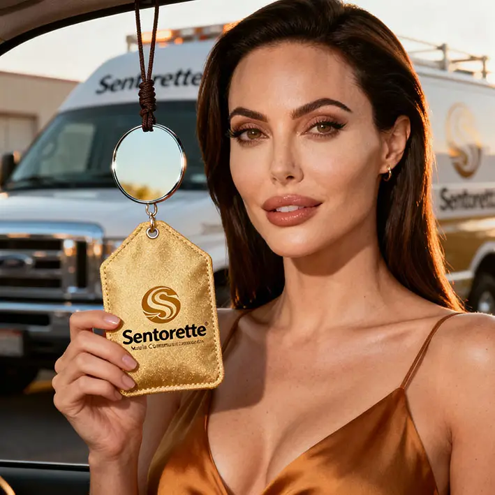 Deodorans auto tanquam nuntius olfactorius azienda, memoriarum bonarum post traditiones et transporta